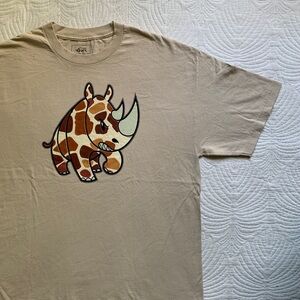 ECKO UNLTD‎ Size XL Camouflage Rhinoceros T Shirt Camo Rhino Tee Graphic Y2K VTG